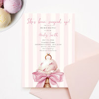 Scooped Up Ice Cream Engagement Ring Bridal Shower