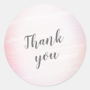Scooped Up Ice Cream Theme Bridal Shower Thank You Classic Round Sticker