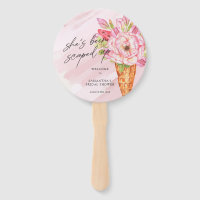 Scooped Up Watercolor Ice Cream Bridal Shower