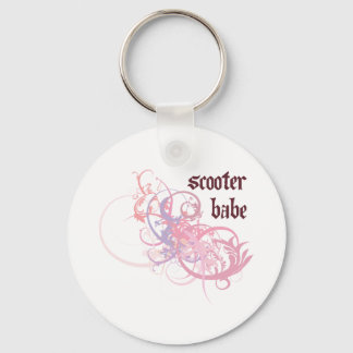 Scooter Babe Keychain