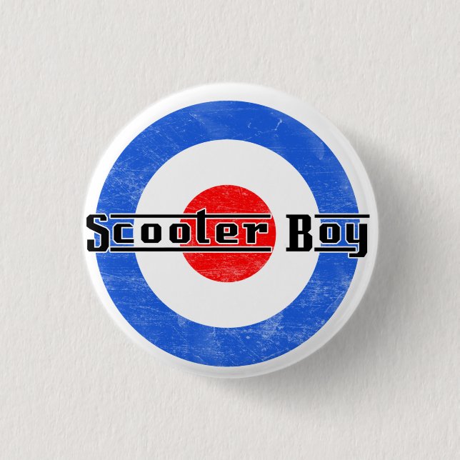 Scooter Boy Lambretta Pin (Front)