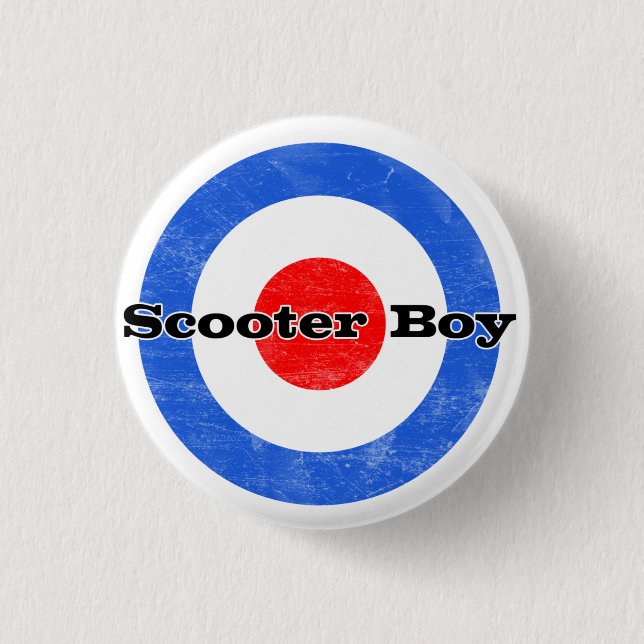 Scooter Boy  Pin (Front)