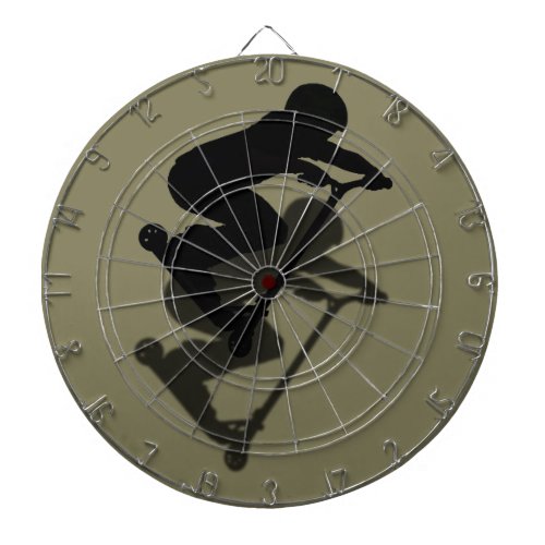 Scooter Boy _ Stunt Scooter 5 Dartboard With Darts