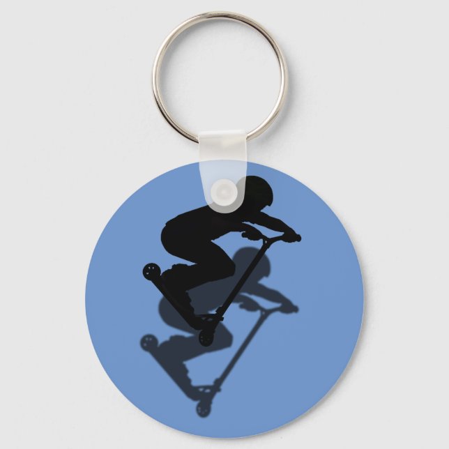 Scooter Boy - Stunt Scooter 5 Keychain (Front)