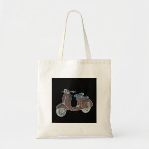 Scooter Budget Tote Bag