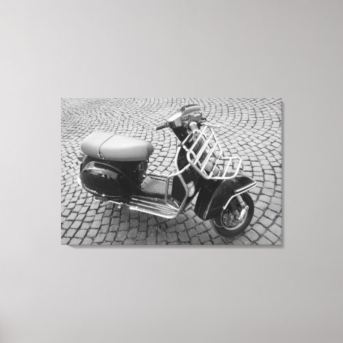 Scooter Canvas Print