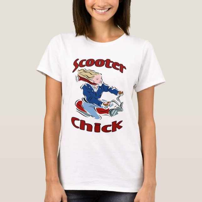 Scooter Chick T-Shirt (Front)