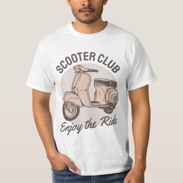 Scooter Club Men's T-Shirt (Front)