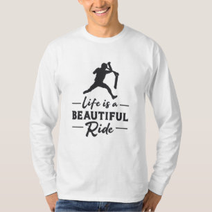Scooter Driver Life Is A Beautiful Ride Retro T-Shirt