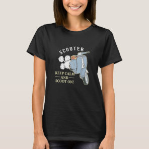 Scooter  Electric Stunt Moped Rider Motorcycle Bik T-Shirt