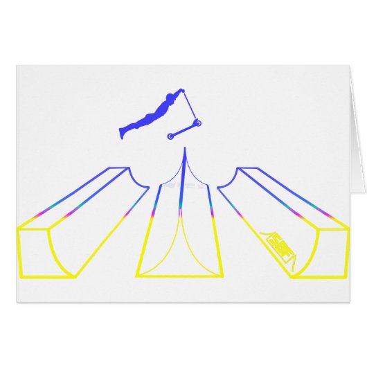 Scooter freestyle cards (Front Horizontal)