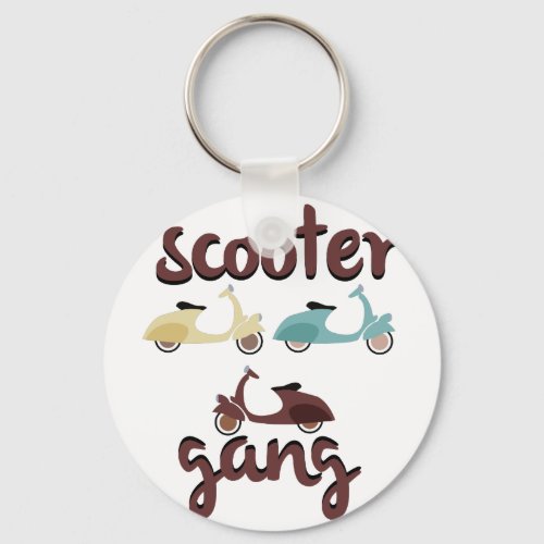 Scooter Gang Keychain