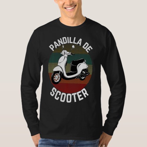 Scooter Gang Retro Vintage Moped Motorcycle Gear 2 T_Shirt