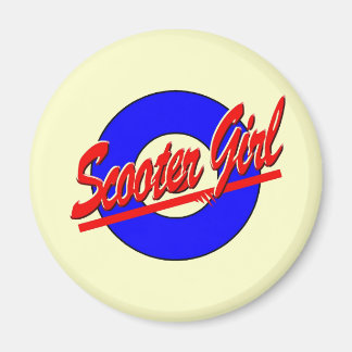 Scooter Girl Magnet