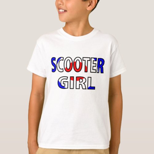 Scooter Girl RWB T_Shirt