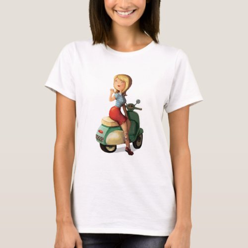 Scooter Girl T_Shirt
