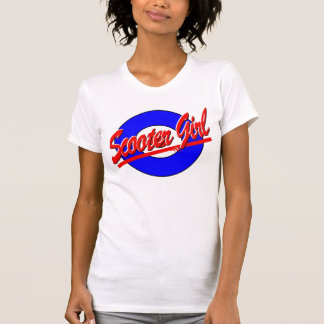 Scooter Girl with Target T-Shirt