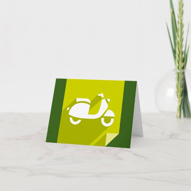Scooter Icon Note Card (Creator Uploaded)