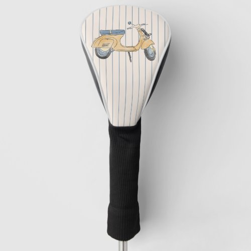 Scooter italy  golf head cover