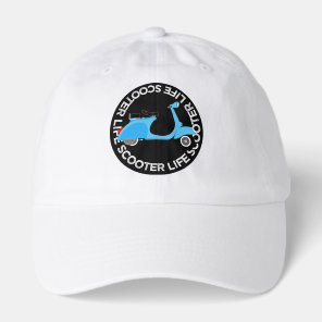 Scooter Life Classic Retro Vintage Motor Style Hat