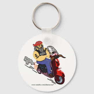 Scooter Lovers Fan Club Keychain