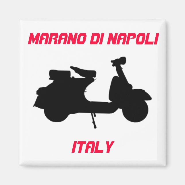 Scooter, Marano di Napoli, Italy Magnet (Front)
