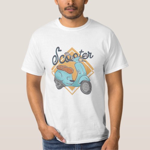 Scooter motorcycle T_Shirt