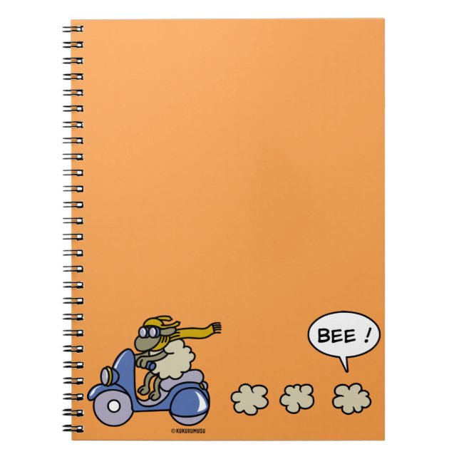 Scooter Notebook (Front)