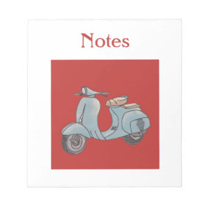 Scooter Notepad