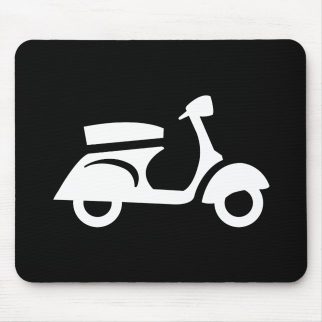 Scooter Pictogram Mousepad (Front)
