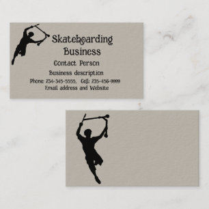 Scooter Scooting Fitness Business Card
