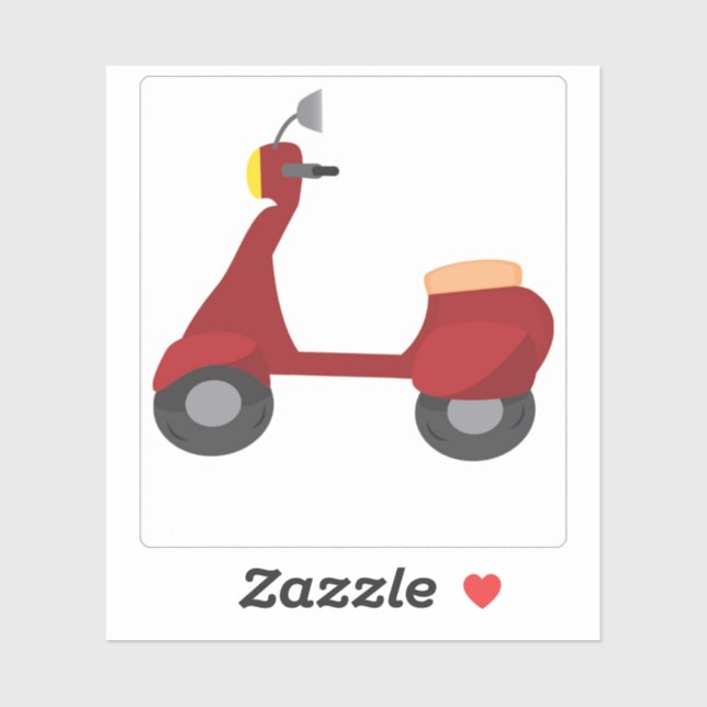 Scooter Sticker (Sheet)