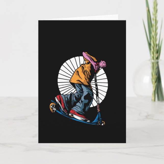 Scooter Stunt Stunts Kick Scooter Gift Card (Front)