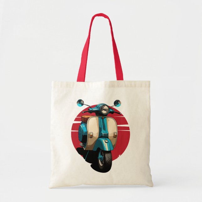 Scooter Tote Bag (Front)