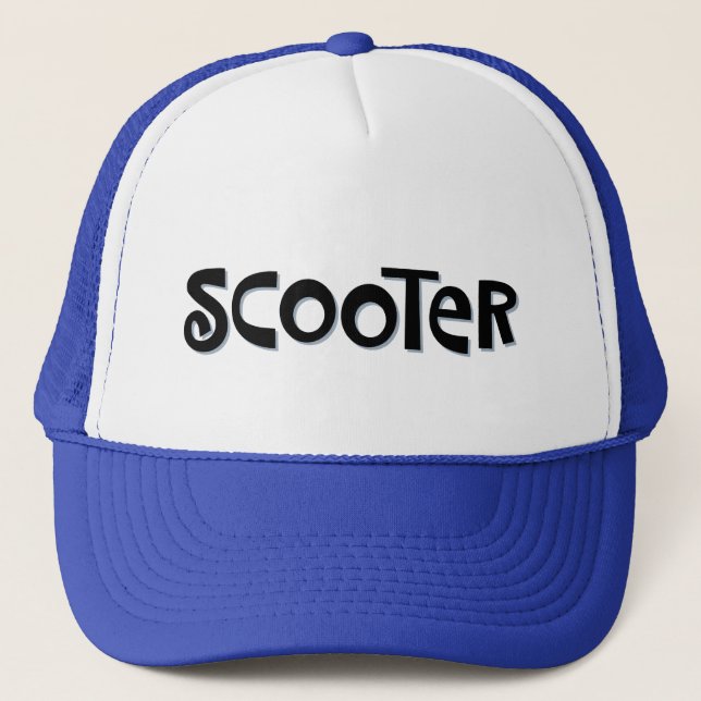 Scooter Trucker Hat (Front)