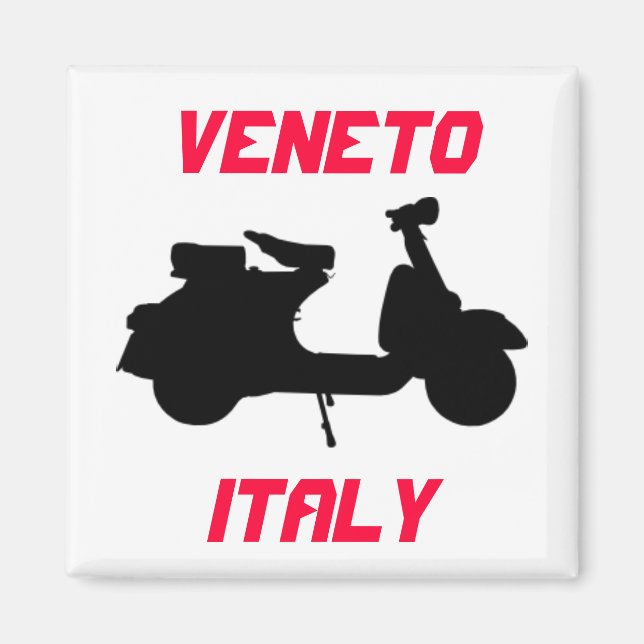 Scooter, Veneto, Italy Magnet (Front)