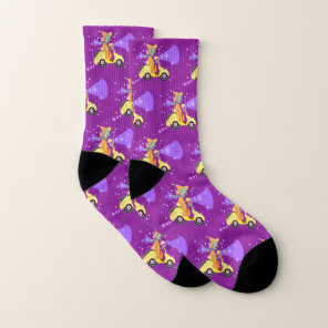 Scooter Witch Socks