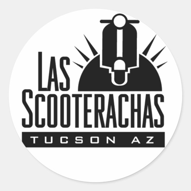 Scooterachas Stickers (Front)