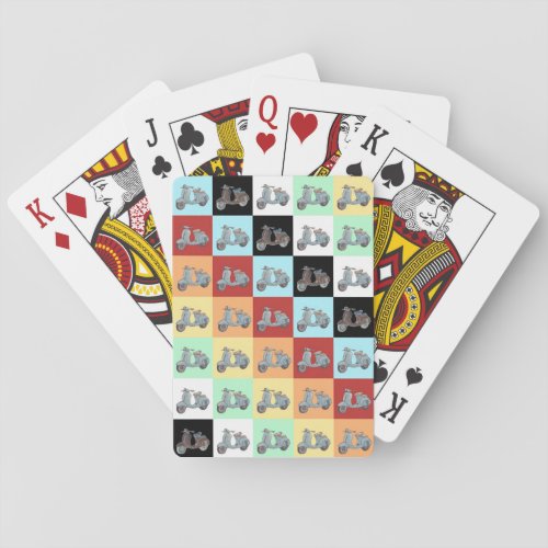 Scooters Playing Cards