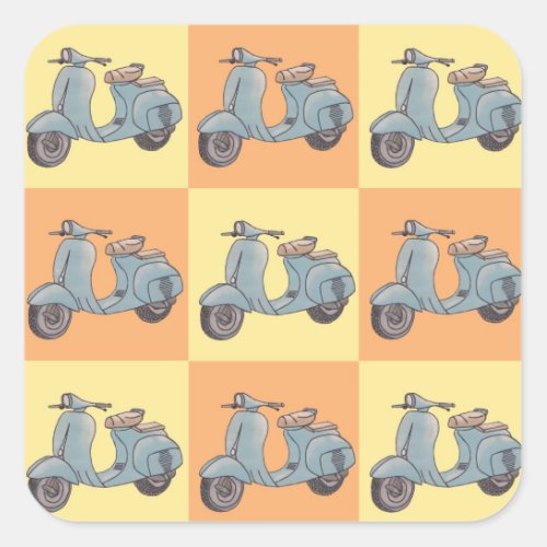 Scooters Stickers