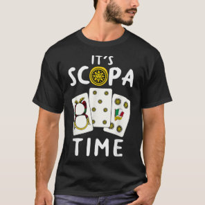 Scopa Italian Card Game Scopa Player T-Shirt