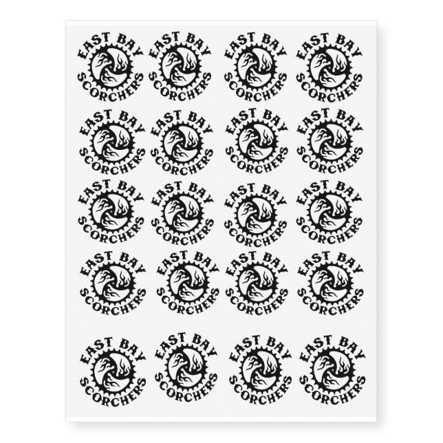 Scorcher Tats Temporary Tattoos (Front)