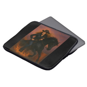 Scorching Fast Barrel Racing Team! Laptop Sleeve