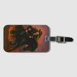 Scorching Fast Barrel Racing Team! Luggage Tag