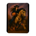 Scorching Fast Barrel Racing Team! Magnet