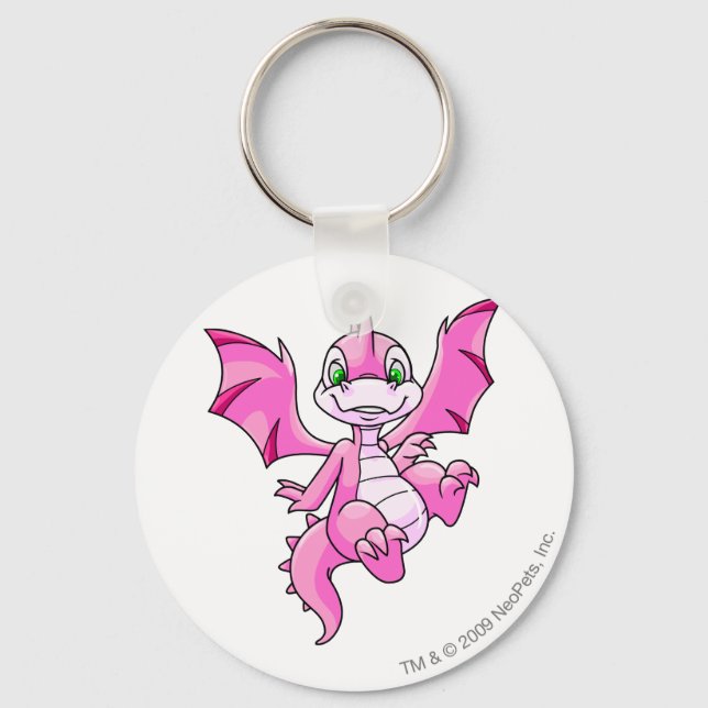 Scorchio Pink Keychain (Front)