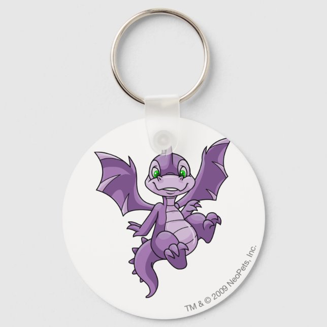 Scorchio Purple Keychain (Front)