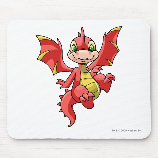 Scorchio Red Mouse Pad (Front)