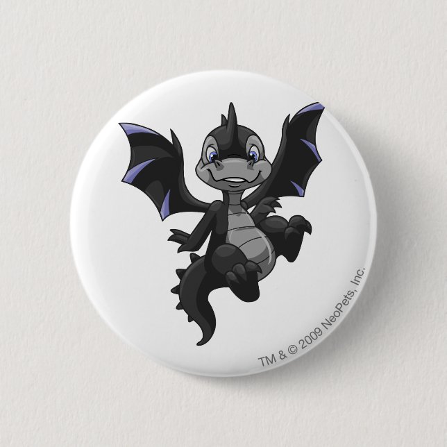 Scorchio Shadow Pinback Button (Front)