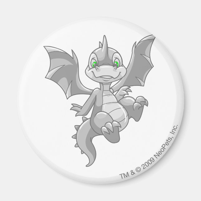 Scorchio Silver Magnet (Front)